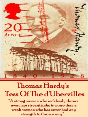cover image of Tess of the d'Ubervilles